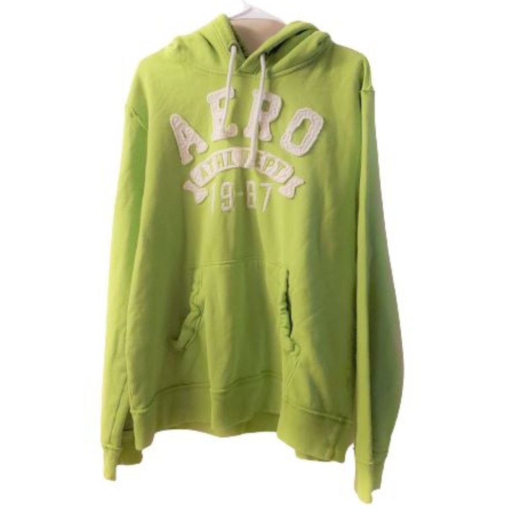 Aeropostale XL Men Sweater Lime green